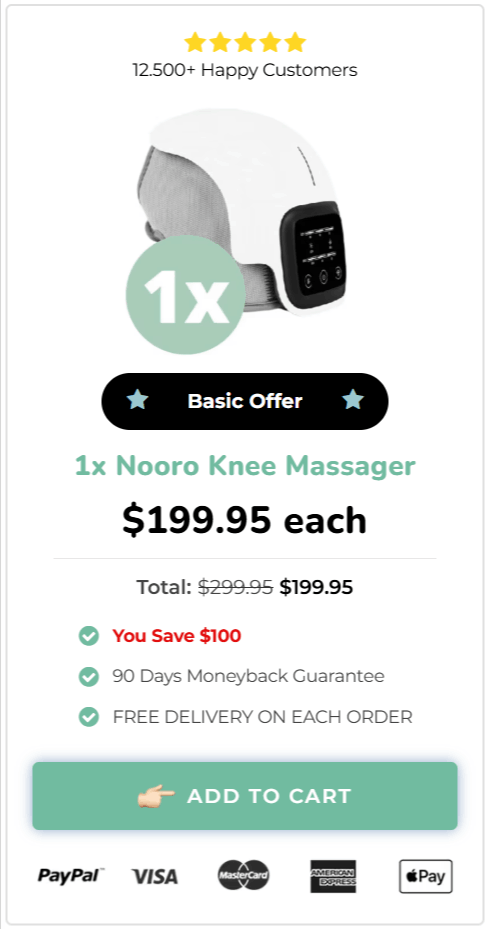 Nooro Knee Massager 10